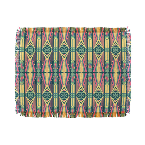 Arcturus Ziggurat Throw Blanket