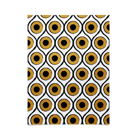 Art Heart Home and Fashion Vintage Bohemian Eyes Minimal Poster
