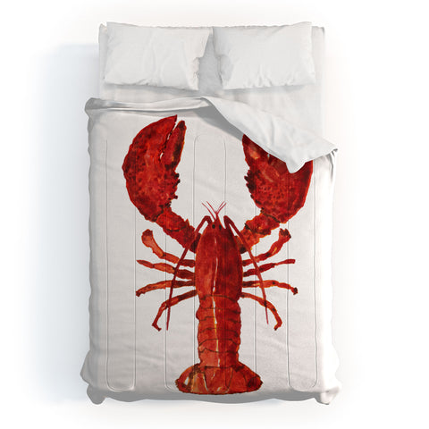 Artume Studio Watercolor Lobster 1 Comforter