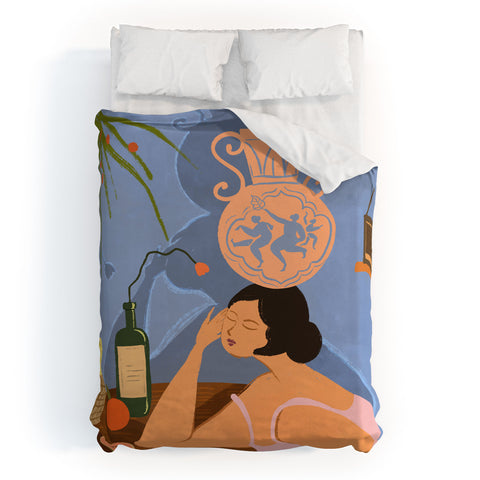 artyguava Be Still Duvet Cover