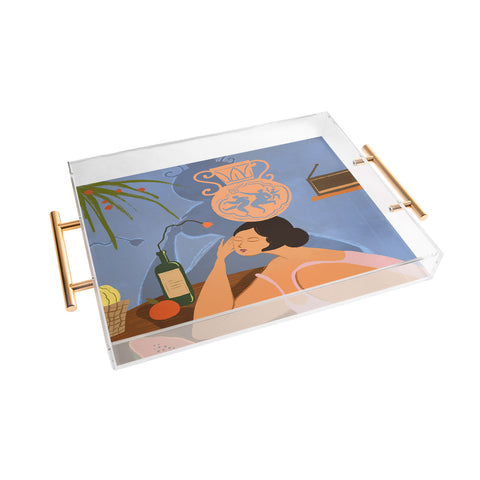 artyguava Be Still Acrylic Tray