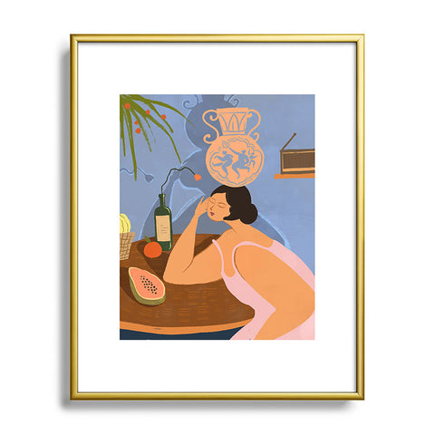 artyguava Be Still Metal Framed Art Print