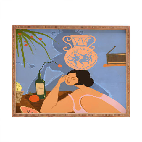 artyguava Be Still Rectangular Tray