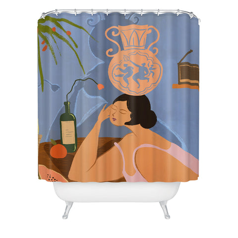 artyguava Be Still Shower Curtain