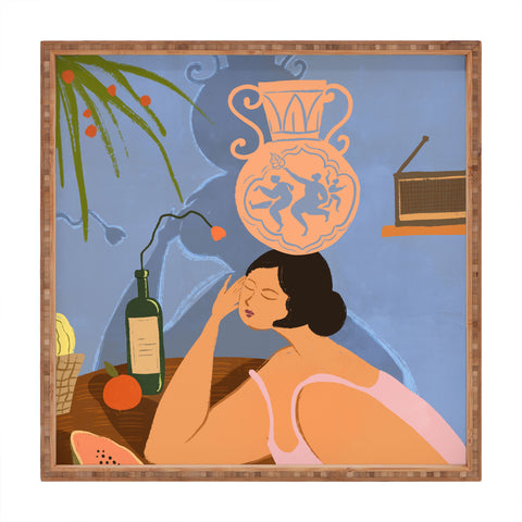 artyguava Be Still Square Tray