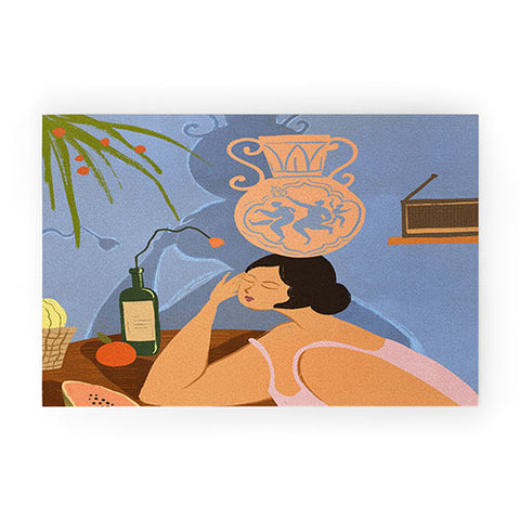 artyguava Be Still Welcome Mat