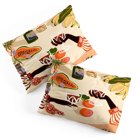 artyguava Cheers to You Pillow Shams