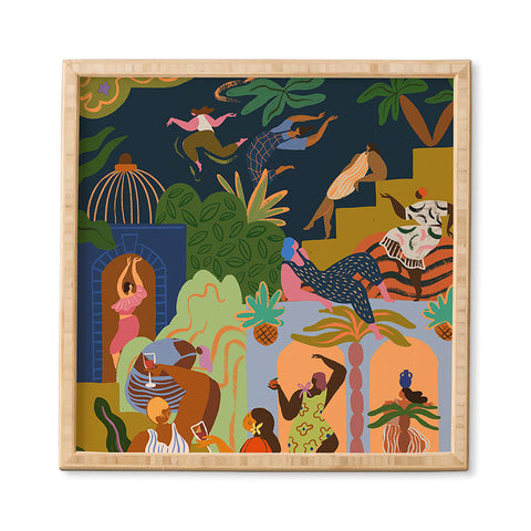 artyguava Fiesta I Framed Wall Art