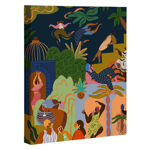 artyguava Fiesta I Art Canvas