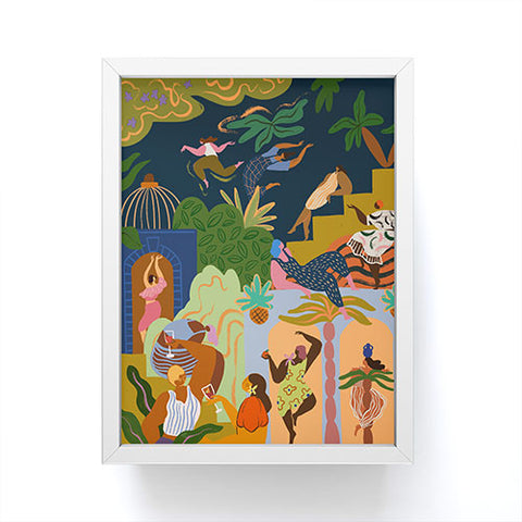 artyguava Fiesta I Framed Mini Art Print