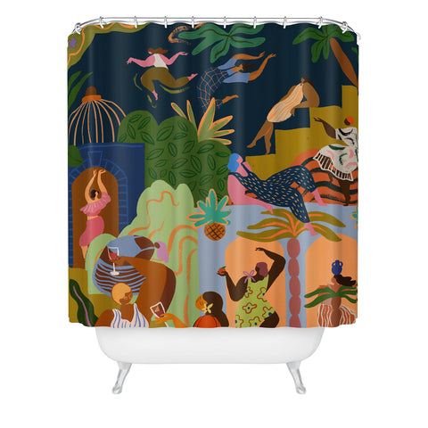 artyguava Fiesta I Shower Curtain