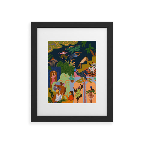 artyguava Fiesta I Framed Art Print