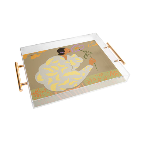 artyguava Flourish I Acrylic Tray