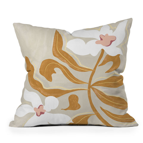 artyguava Flowers Flowers Flowers Throw Pillow