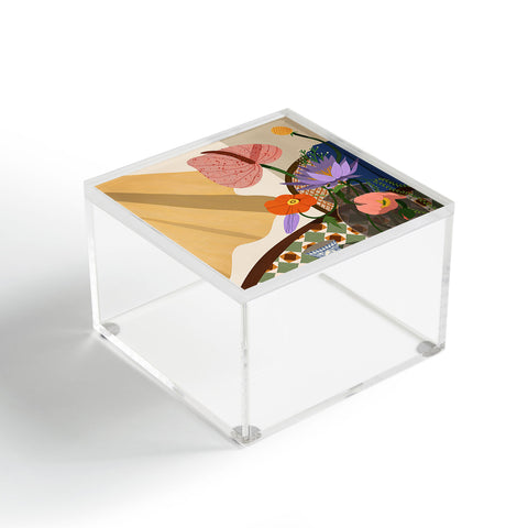 artyguava Flowers on the Dining Table Acrylic Box