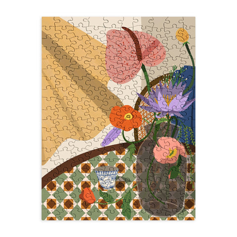 artyguava Flowers on the Dining Table Puzzle