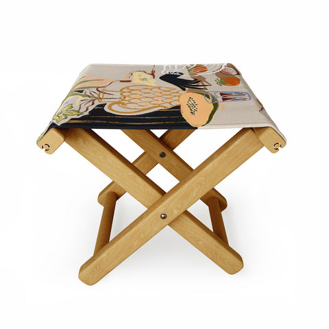 artyguava Fruitful Spread Folding Stool