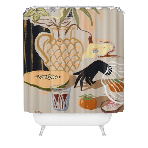 artyguava Fruitful Spread Shower Curtain