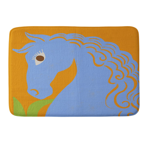 artyguava Good Hair Days Memory Foam Bath Mat
