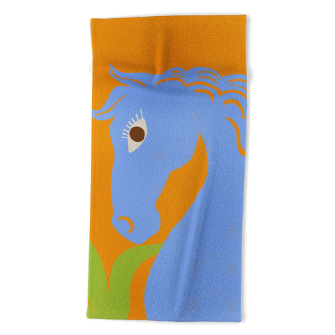 artyguava Good Hair Days Beach Towel