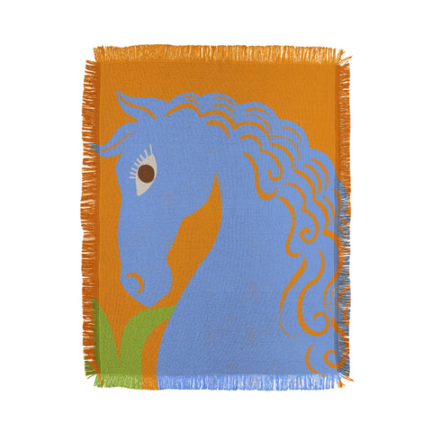 artyguava Good Hair Days Throw Blanket