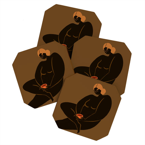 artyguava Gratefrul Coaster Set