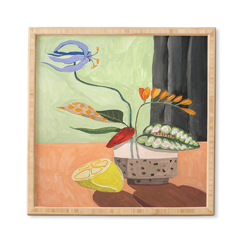 artyguava Ikebana Framed Wall Art