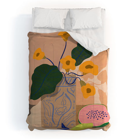 artyguava Lemon Papaya Comforter