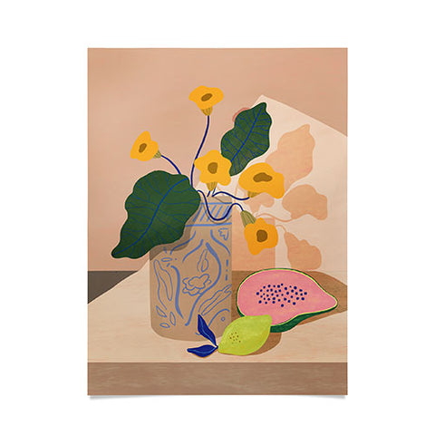 artyguava Lemon Papaya Poster