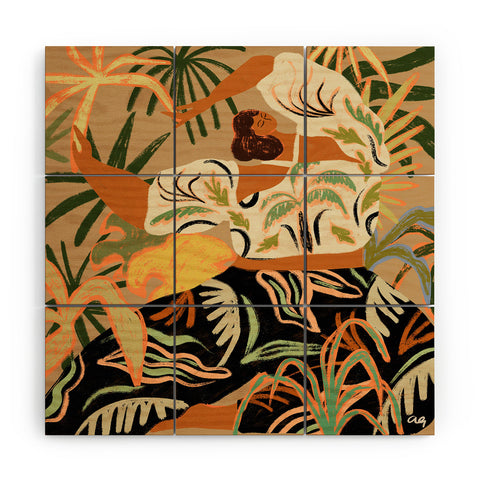 artyguava Nature Embrace Wood Wall Mural