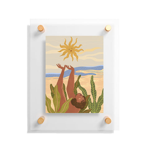 artyguava Sun Salutation II Floating Acrylic Print