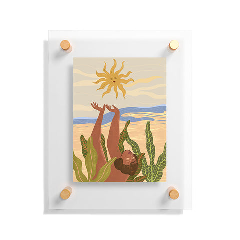 artyguava Sun Salutation II Floating Acrylic Print