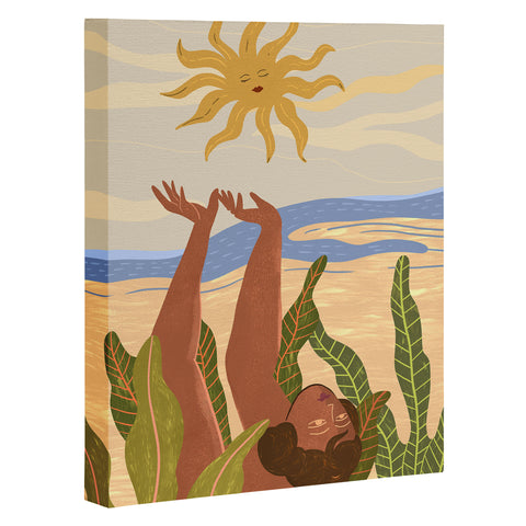 artyguava Sun Salutation II Art Canvas