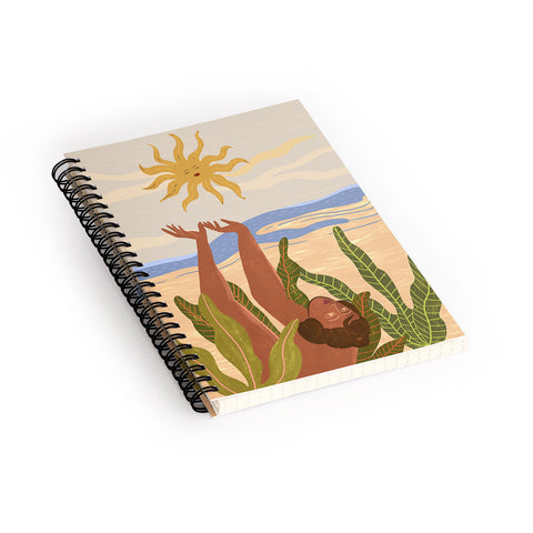 artyguava Sun Salutation II Spiral Notebook