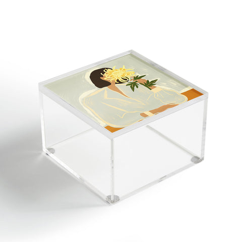 artyguava The Chrysanthemum Acrylic Box