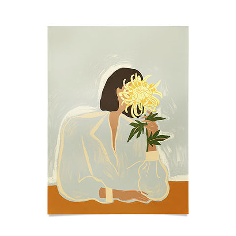 artyguava The Chrysanthemum Poster