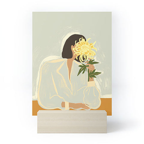 artyguava The Chrysanthemum Mini Art Print