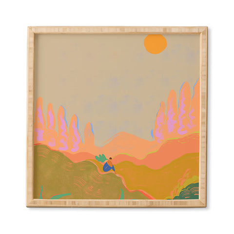 artyguava Wide Open Spaces I Framed Wall Art