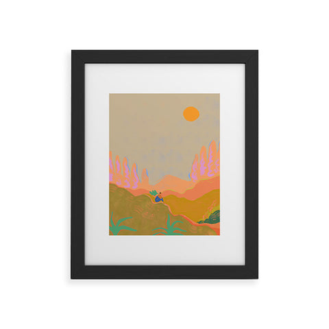 artyguava Wide Open Spaces I Framed Art Print