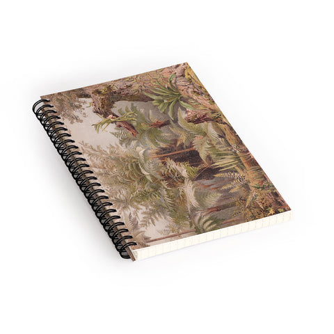 Aster Farne I Tropical Plants Spiral Notebook