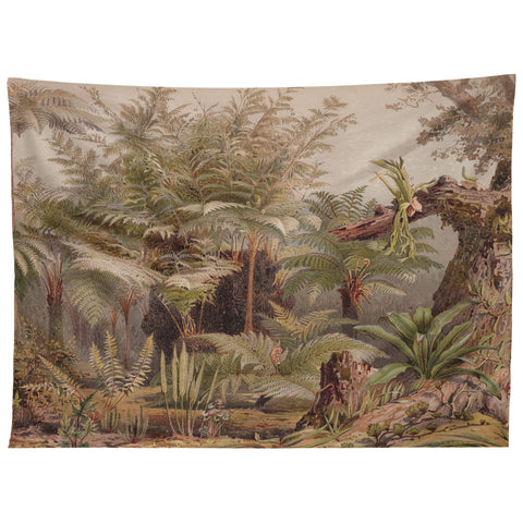 Aster Farne I Tropical Plants Tapestry