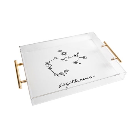 Aterk Sagittarius Constellation Acrylic Tray