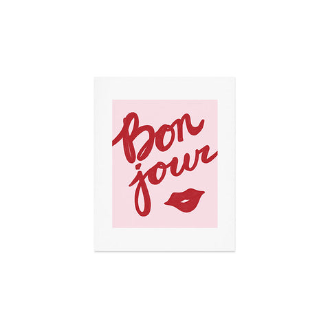 AthenesAtelier Bonjour II Art Print