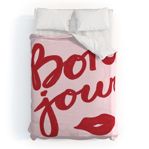 AthenesAtelier Bonjour II Duvet Cover