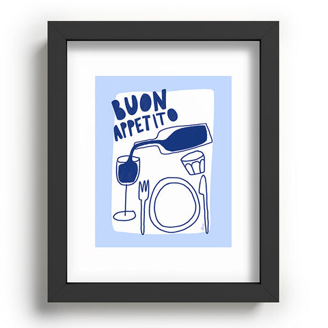 AthenesAtelier Buon Appetito Recessed Framing Rectangle