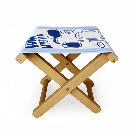 AthenesAtelier Buon Appetito Folding Stool