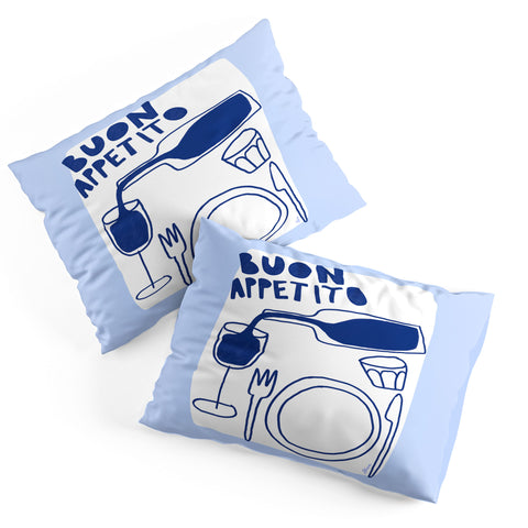 AthenesAtelier Buon Appetito Pillow Shams