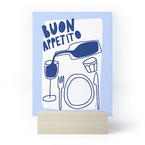 AthenesAtelier Buon Appetito Mini Art Print