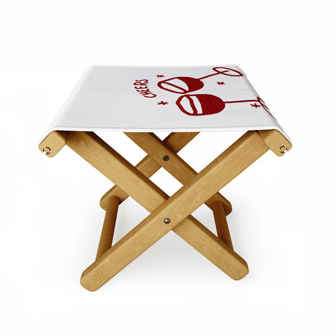 AthenesAtelier Cheers Red Wine Glasses Folding Stool