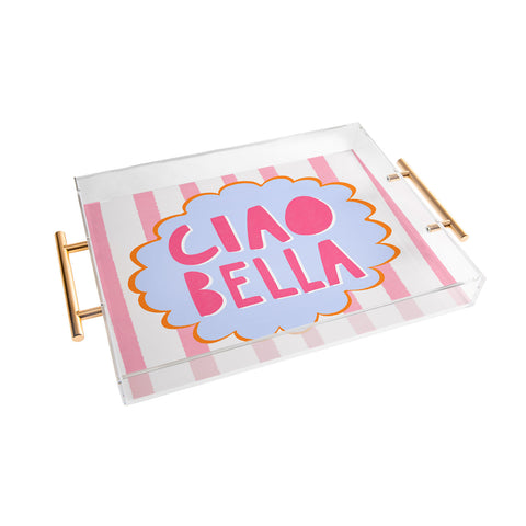 AthenesAtelier Ciao Bella I Acrylic Tray